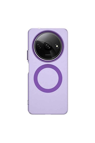 SKYDDAR INNOVATION Case for Xiaomi Redmi A3 / Redmi A3x, CandyCase, Magsafe, sticker set, Purple