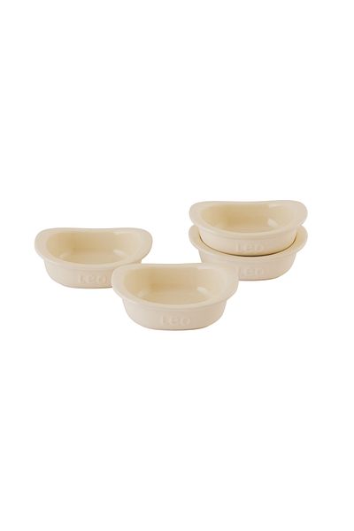 Berghoff Set de 4 ramekinuri pătrate Balance pentru crème brûlée 0,20L