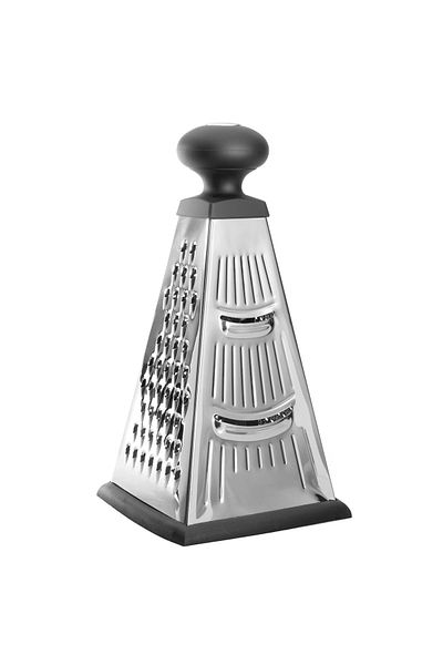 Berghoff Răzătoare piramidală, 23 cm, 4 laturi, oțel, argintiu/negru