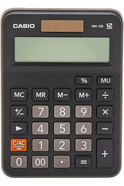 Casio MX-12B Value Series Desk Top/Compact Desk Type Calculator