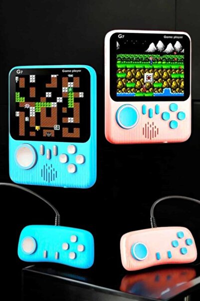 LaraThec El Atarisi 3.5 inç Ekran Çift Konsol 666 Adet Retro Oyun Gamepad