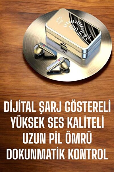 UCUZTEKNO Bluetooth Bağlantılı Dijital Göstergeli Yüksek Ses Kaliteli Kulaklık