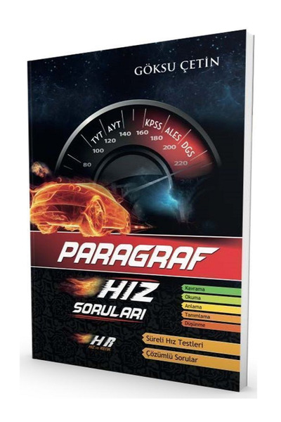 Efsane Yayınları Hız ve Renk TYT - AYT Paragraf Soru Bankası / Süreli Hız Tes...