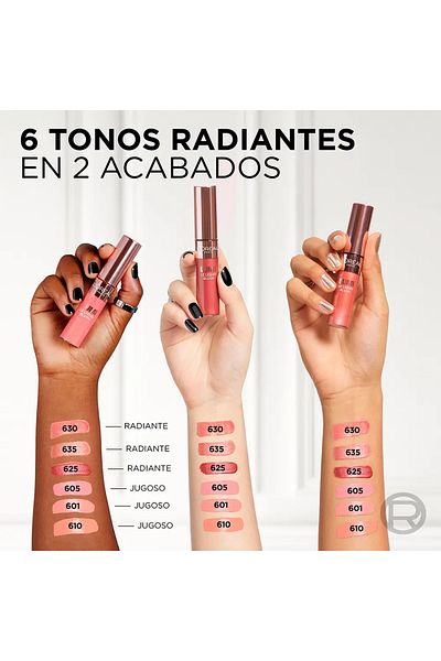 L'Oreal Paris Fard de obraz lichid cu efect iluminator, LUMI, 627 warm peach, 11 ml