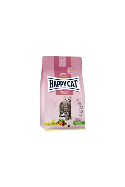 Happy Cat Land Geflügel Tavuklu Yavru Ve Genç Kedi Kuru Maması 4 Kg