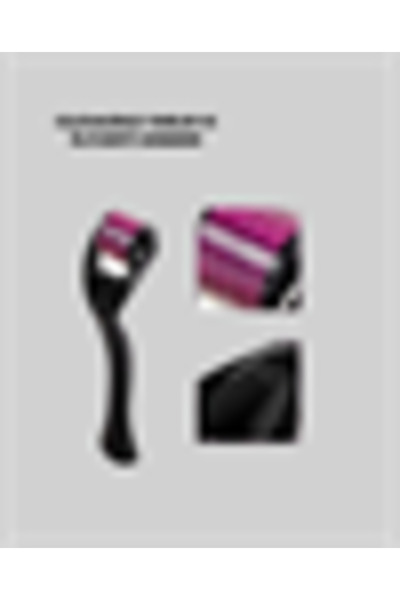Clevora Titanium Derma Roller for Safe Home Use – Black Handle