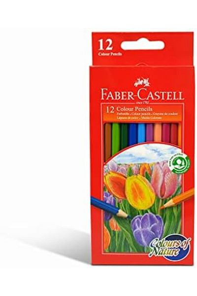 Faber Castell Faber-Castell Colours Of Nature Colour Pencils 12 Colour In A Cardboard Box