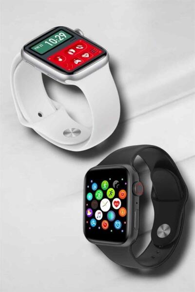 UCUZTEKNO Akıllı Saat Arama Cevaplayan Dokunmatik Ekran Bleutooth Bağlantılı