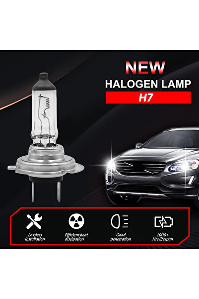 feema H7 24v_70w Halogen Bulb – Plug & Play, Quartz Glass, OEM Fitment, Made in Korea 2psc