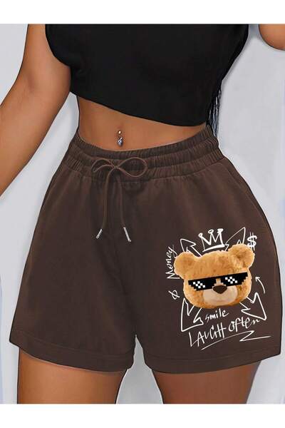 Lider Leather Pantaloni scurți de damă unisex