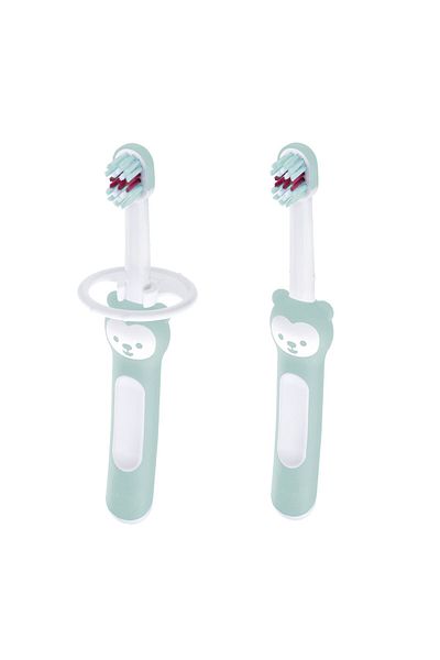 MAM Blue Teether Toothbrush Set of 2