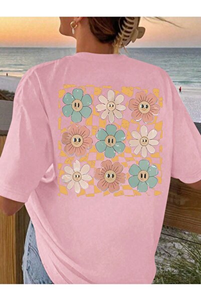 Lider Leather Tricou larg pentru femei