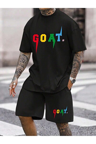 Lider Leather Мъжки комплект с горна и долна част с кози мотиви Jakinta Outdoors