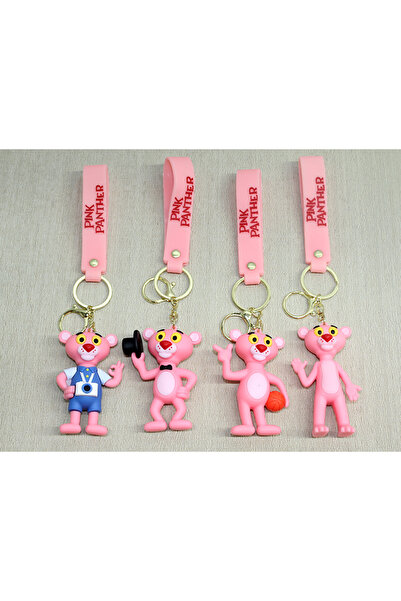 TTT Pink Panther Silicone Keychain