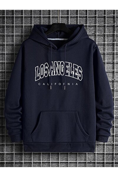 Lider Leather TRANSPORT UNISEX IMPRIMAT OVERSIZE CU GUGĂ