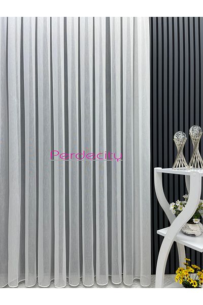 PERDECITY Bamboo Herringbone Pattern Tulle Curtain 1X3 Tight Pleated Ironing Does Not Wrinkle Suitable for Any Room