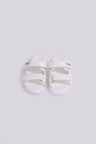 Tyess Girl White Slippers