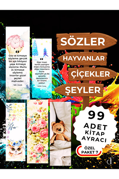 darkfikir 99 Bookmark Set - Special Package7