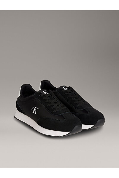 Calvin Klein Erkek Siyah - Beyaz Düşük Bilekli Spor Ayakkabı