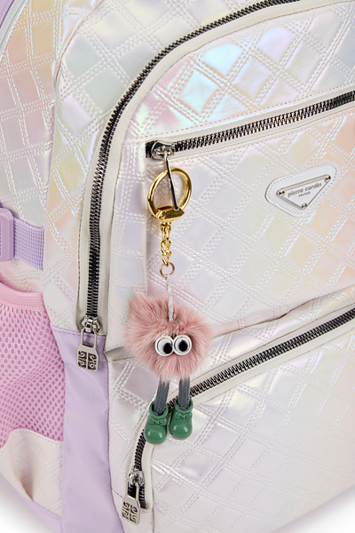 Pierre Cardin Béžový dětský školní batoh 07PC19717