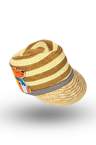 BASIC Sapca paie vulpe copii