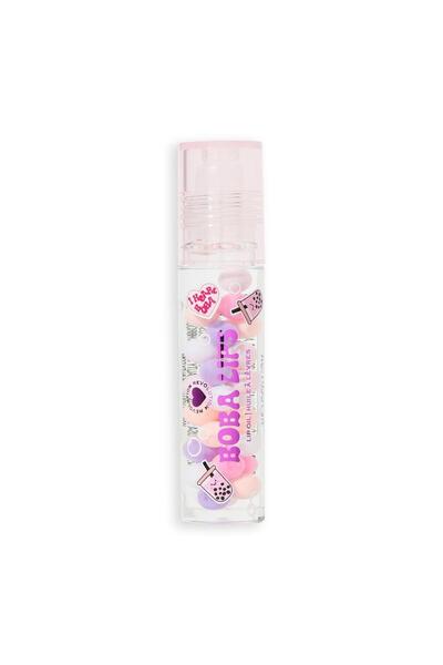 I HEART REVOLUTION Boba Lips Dudak Yağı Clear