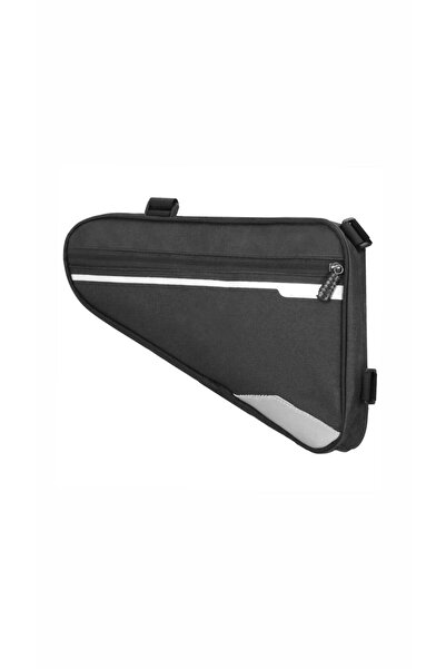 OEM Geanta bicicleta impermeabila, cu buzunar pentru telefon, 30x21x5cm, negru