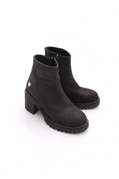 Mammamia D24Kb-1340 Women's Leather Classic Boots