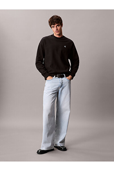 Calvin Klein Erkek Siyah Sweatshirtler