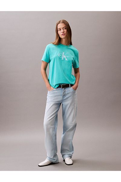 Calvin Klein Women's Green S/S T-Shirt