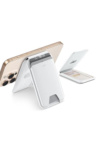 ESR Halolock Magsafe Wallet Stand Wallet White