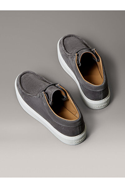 Calvin Klein Men's Gray Oxford Shoes