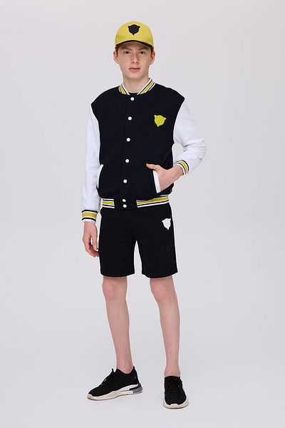 Nebbati Boy Black Jacket