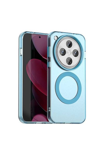 SKYDDAR INNOVATION Case for Oppo Find X8 Pro, CandyCase, Magsafe, sticker set, Blue