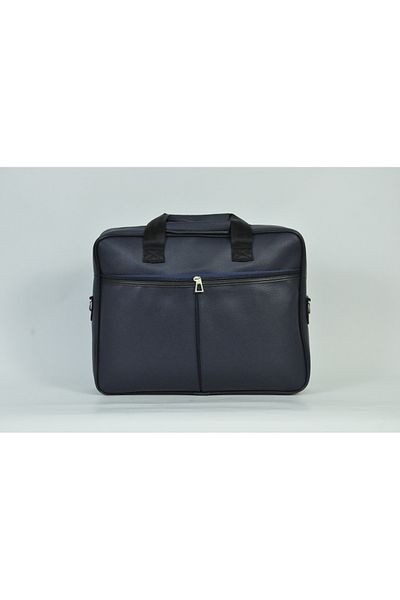 MGV ÇANTA Ev 3004 Black Flat Zippered Laptop & Briefcase