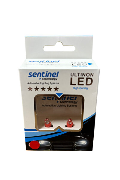 Sentinel T5 12 Volt Gösterge Ampulü Kırmızı 2 Adet Fiyatı
