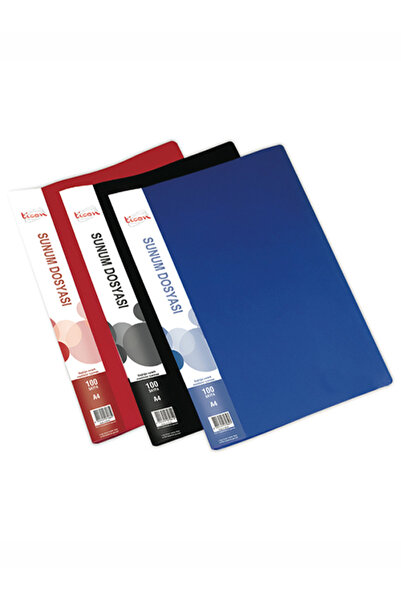 Ticon Sunum Dosyası A4 100'lü 3 Adet