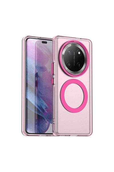 SKYDDAR INNOVATION Case for Honor X9c / Magic7 Lite, CandyCase, Magsafe, sticker set, Pink