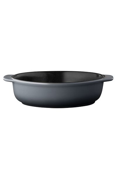 Berghoff Tavă rotundă mică pentru copt, 1,3 l, ceramică, gri