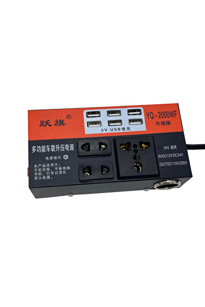 Hasyılmaz YQ-2000WF Araç Tipi Güç İnverteri 24V 110V/220V 2000W