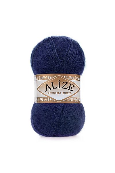 Alize خيوط أنجورا جولد محبوكة يدوياً 100 جرام 550 متر - 20% صوف - 80% أكريليك - ملمس خفيف وأنيق - رقم اللون: 58