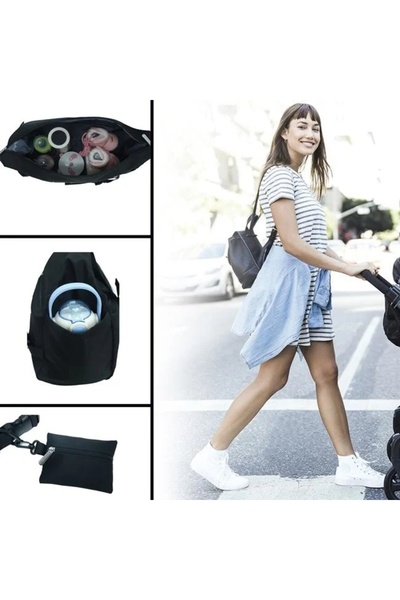 divendi-ro Geantă pentru scutece, poliester, impermeabilă, dimensiuni 56x18x2...