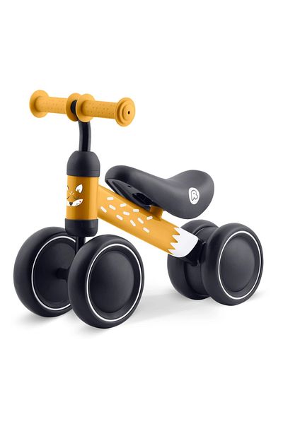 Ricokids Vehicul Ride On fara pedale Cross Country Brown, De la 12 luni, Cadru metalic usor si rezis