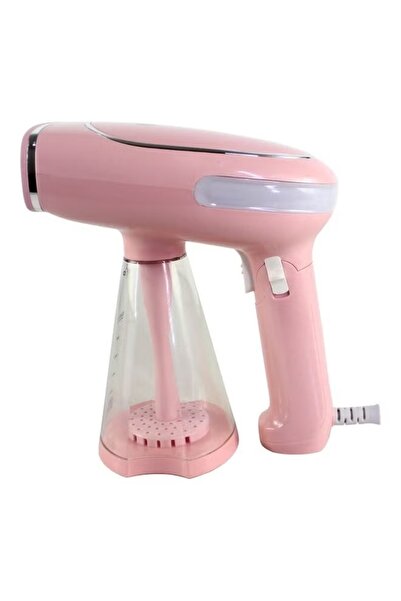 DLC مكواة بخار محمولة للملابس سعة 250 مل وقوة 1500 وات DLC-540 وردي/أبيض