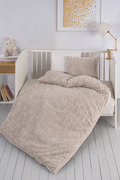 Kanz طقم غطاء لحاف للأطفال من ويلسوفت - أرنب بيج