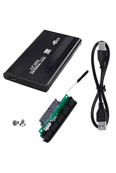SpeedUF 2.0 Harici Harddisk Kutusu 💽 2.5'' USB 2.0 HDD SSD Dönüştürücü Kutu Adaptör