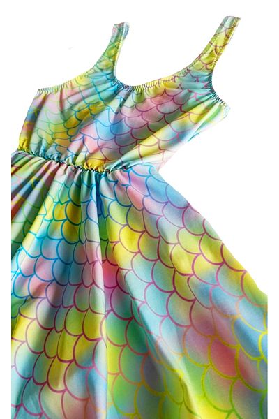 By Piera Girl's Skirted Swimmer Swimsuit