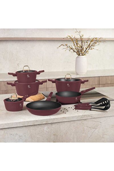 Berlinger Haus Sada nádobí s titanovým povrchem 15 ks Leonardo Collection