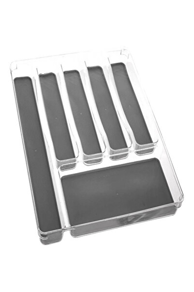 Five Simply Smart صينية تخزين أدوات المائدة عالية الجودة وموفرة للمساحة ومكون...