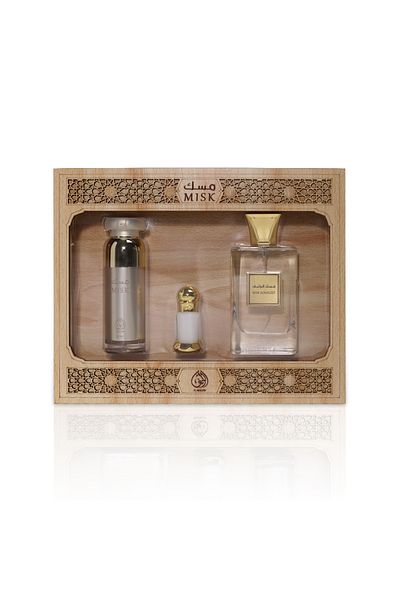 Alwaleef 3-piece musk set